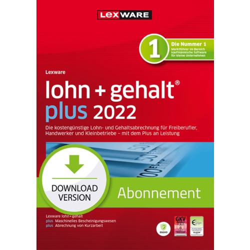 Lexware lohn+gehalt plus Logo